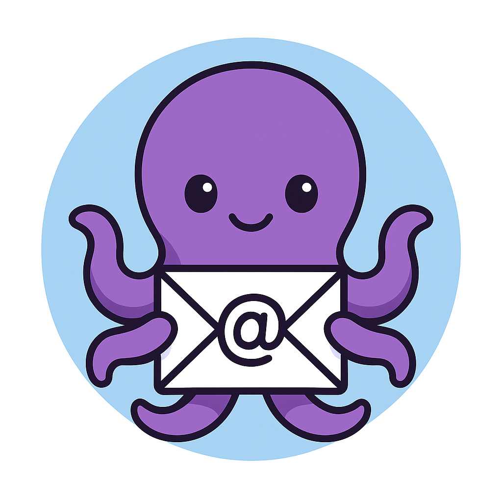 Ink Mailer Octopus Logo
